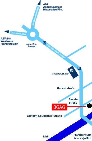 BGAG-Lageplan